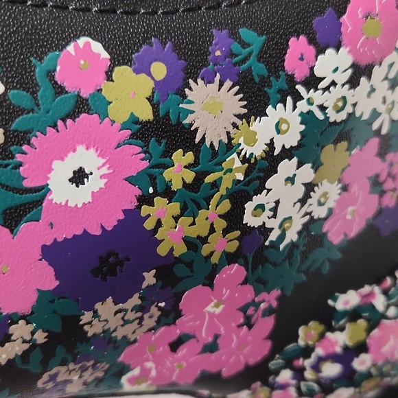 Dr. Martens 1460 Pascal Vintage Floral Leather Lace-up Black Boots (W Size 6) - Picture 11 of 12